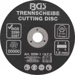 L&otilde;ikeketas pneumaatilisele ketasl&otilde;ikurile | &Oslash; 75 x 1,8 x 9,7 mm (3286-1)