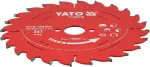 TCT l&otilde;ikeketas puidule | 165 mm | 48 hammast | 20 mm | PTFE-kattega (YT-608733)