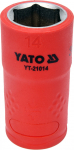 Isoleeritud padrun 14 mm, 3/8" VDE (YT-21014)