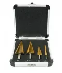 Astmelised puurid ava (laiendamiseks) laiendamiseks | alumiiniumkarp | 4-12, 4-20, 4-30, 4-32 mm | 4 tk (EB-4346A)