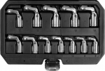 Liigendatud lahtiste r&otilde;ngasv&otilde;tmete komplekt | 10 mm (3/8") | 8 - 19 mm | 12 tk (YT-38550)