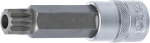 Otsik pressitud p&auml;he | pikkus 100 mm | 12,5 mm (1/2") | Spline auguga (XZN) M18 (4365)
