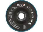 Lihvimisketas lamell | 125 mm x 22 | P120 (YT-833009)
