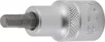 Otsik pressitud pea sisse | pikkus 55 mm | 12.5 mm (1/2") | hex kuuskant 1/4" (2733)