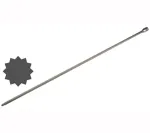 Otsik on pressitud padrunisse | pikkus 800 mm | 12,5 mm (1/2") | Spline (XZN) | M10 (4228)