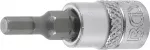 Otsik pressitud padrunisse | 6,3 mm (1/4") | hex kuuskant 4 mm (2498)