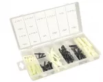 T- ja Y-liitmike sortiment | kummi- ja plastvoolikutele | 65 tk (VC65)