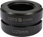 Siset&uuml;kk U 25 mm pressimistangidele YT-21735 (YT-21742)