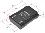 4D-seeria isetasanduva laseri aku | YT-30419 4000Mah (YT-30420)