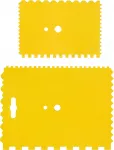Plastikust liimipahtlilabidad | 178X132 mm / 133X91 mm | 2 tk (05960)