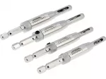 Ukse- ja aknahingede puuride komplekt | 4 tk | 2 - 4.5 mm (22750)