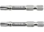 Otsikud | 6,3 mm (1/4") | S2 Ni | T-Star (Torx) T30 | 50 mm | 2 tk (YT-78035)