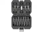 Otsikute komplekt | kahjustatud T-Star (Torx) ja hex jaoks | 19 tk (YT-04584)