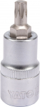 Otsik pressitud padrunisse 1/2", T40 x 55 mm (YT-04314)