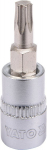 Otsak on peale pressitud padrunisse | 6.3 mm (1/4") | T-Star (Torx) T25 (YT-04305)