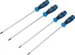 Kruvikeerajate komplekt | eriti pikad | T-Star (Torx) | T15 - T30 | 4 tk (74541B)