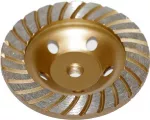 Teemantlihvketas | taldrikut&uuml;&uuml;pi | turbo | M14x125 mm (DB0125A)