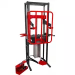 Pneumaatiline amortisaatoripruunide kokkusurumisjaam | topeltsilinder | kaitseluku funktsiooniga | 2000 kg (SP2T)
