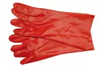 Kummeeritud kindad punased | 36 cm (74151)