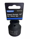 L&ouml;&ouml;kpadrun kuuskant | 12,5 mm (1/2") | 34 mm (S12-34)