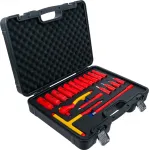 VDE otsikute ja t&ouml;&ouml;riistade komplekt | 10 mm (3/8") | 7 - 22 mm | 19 tk (7137)