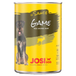 Josera JosiDog Game In Sauce konserv t&auml;iskasvanud koertele ulukilihaga kastmes, 415 g
