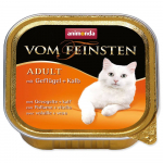 Animonda Vom Feinstein Adult Linnuliha ja Vasikaliha konserv t&auml;iskasvanud kassidele linnuliha ja vasikaliha, 100 g