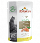 Almo Nature HFC Natural Kana ja L&otilde;he m&auml;rgtoit t&auml;iskasvanud kassidele, 55 g