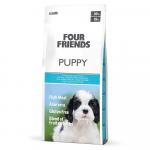 FourFriends Puppy gluteenivaba kuivtoit kanaga kutsikatele, 12 kg