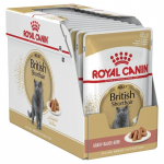 Royal Canin FBN British Shorthair Wet t&auml;isv&auml;&auml;rtuslik konservtoit Briti l&uuml;hikarvalistele kassidele kastmes, 85 g x12
