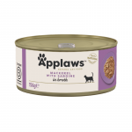 Applaws Cat Mackerel Sardine t&auml;iendtoit t&auml;iskasvanud kassidele makrelli ja sardiinidega puljongis, 70 g