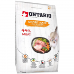 Ontario Cat Shorthair kuivtoit t&auml;iskasvanud l&uuml;hikarvalistele kassidele pardi- ja kanaliha, madala teraviljasisaldusega, 2 kg