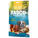 Rasco Premium Rawhide Duck veisenaha pulgad pardilihaga t&auml;iskasvanud koertele, 3 tk., 18 cm, 140 g