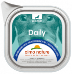 Almo Nature Daily Dog Valge kala riisiga m&auml;rgtoit t&auml;iskasvanud koertele, 100 g