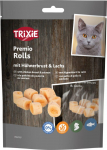 Trixie Premio Rolls with Chicken Breast & Salmon maius kassidele, 50 g