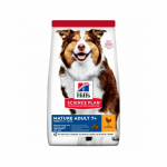 Hills Science Plan Mature Adult 7+ Medium with Chicken kuivtoit keskmist kasvu koertele alates 7. eluaastast, 14 kg