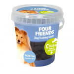 Four Friends Training Treats Chicken maiuspala koertele kanaga, 400 g