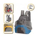 Camon lemmiklooma seljakott sinine, 28x22x26-38 cm, kuni 6 kg lemmikloomadele