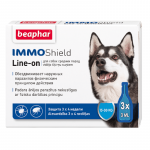 Beaphar Immo Shield Line-On Medium Dog tilgad kirpude ja puukide vastu koertele kaaluga 11-25 kg, 3 pipetti