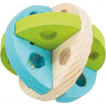 Trixie Play And Snack Ball Wooden n&auml;riliste m&auml;nguasi maiustuste dosaatoriga, &oslash; 8 cm