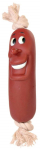 Trixie Snack Toy Sausages On A Rope With Sound vin&uuml;&uuml;lm&auml;nguasi koertele heliga, 11 cm