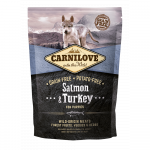 Carnilove Puppy L&otilde;he & Kalkun ilma teraviljata kuivtoit kutsikatele, 1.5 kg