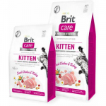 Brit Care Cat GF Kitten Healthy Growth & Development kuivtoit kassipoegadele ning tiinetele v&otilde;i imetavatele emastele kassidele, 7 kg
