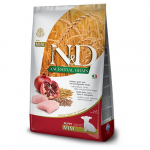 Farmina N&D Low Grain Puppy S madala teraviljasisaldusega kuivtoit kutsikatele kanaga ja granaat&otilde;unaga, 7 kg