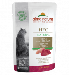 Almo Nature HFC Natural Tuunikala ja kanaga m&auml;rgtoit t&auml;iskasvanud kassidele, 55 g