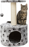 Trixie Toledo scratching post kassimaja kraapimispostiga ja magamiskohaga, hall, 61 cm