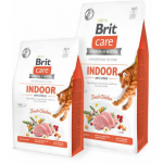 Brit Care Cat Grain-Free Indoor Anti-stress t&auml;isv&auml;&auml;rtuslik kuivtoit t&auml;iskasvanud kassidele kanaliha, 400 g