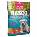 Rasco Premium Snack Soft Chicken Strip Cheese pehme maiustus koertele kanaliha ja juustuga, 230 g