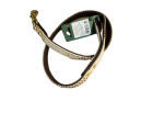 Hunter reptile gold nahast rihm, kollane/pruun, 18 mm x 100 cm