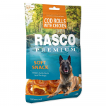 Rasco Premium Snack Cod Roll Twined By Chicken maius koertele, 80 g